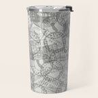 Vintage San Francisco California Travel Stamp Pattern Travel Mug Gallery Image 2