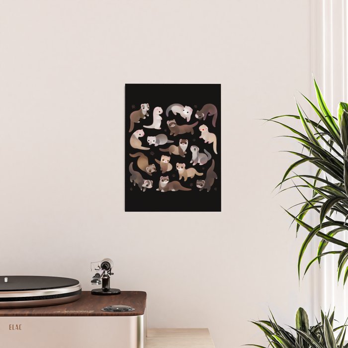 Ferret - dark Poster Gallery Image 2
