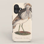 Ornithological illustration from "La Galerie de Oiseaux" ("Bird Gallery"), 1825 iPhone Case Gallery Image 1