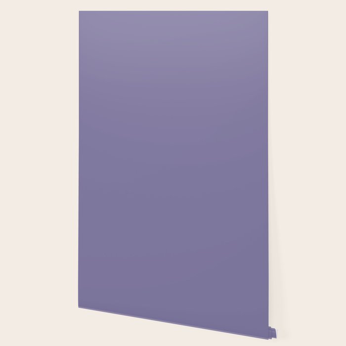 Neutral Lavender Purple Solid Color Wallpaper Gallery Image 2