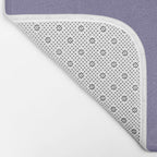 Neutral Lavender Purple Solid Color Bath Mat Gallery Image 2