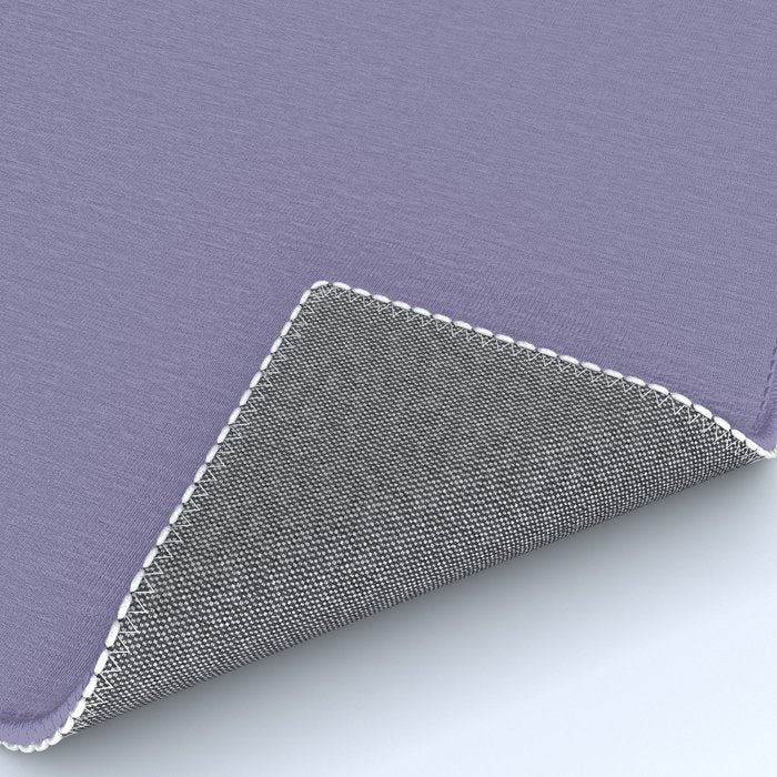 Neutral Lavender Purple Solid Color Rug Gallery Image 4