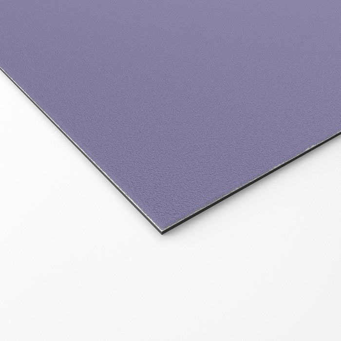 Neutral Lavender Purple Solid Color Welcome Mat Gallery Image 2
