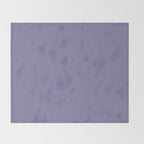 Neutral Lavender Purple Solid Color Throw Blanket Gallery Image 2