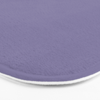 Neutral Lavender Purple Solid Color Bath Mat Gallery Image 3