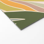 Abstract Botanical Mid century Modern Welcome Mat Gallery Image 2