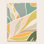 Abstract Botanical Mid century Modern Notebook Gallery Image 4