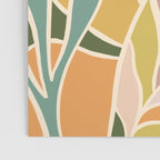 Abstract Botanical Mid century Modern Poster Gallery Image 3