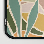 Abstract Botanical Mid century Modern Laptop Sleeve Gallery Image 3