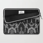 Whimsical African Safari Pattern Laptop Sleeve Gallery Image 2