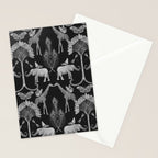 Whimsical African Safari Pattern Stationery Card Gallery Image 2
