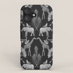Whimsical African Safari Pattern iPhone Case Gallery Image 1