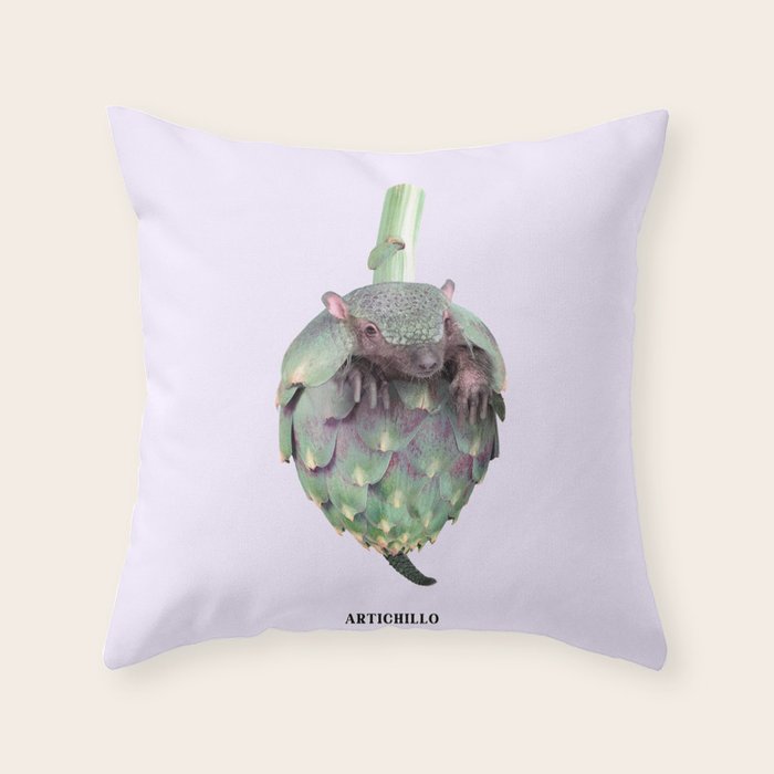 Artichillo Throw Pillow Gallery Image 6
