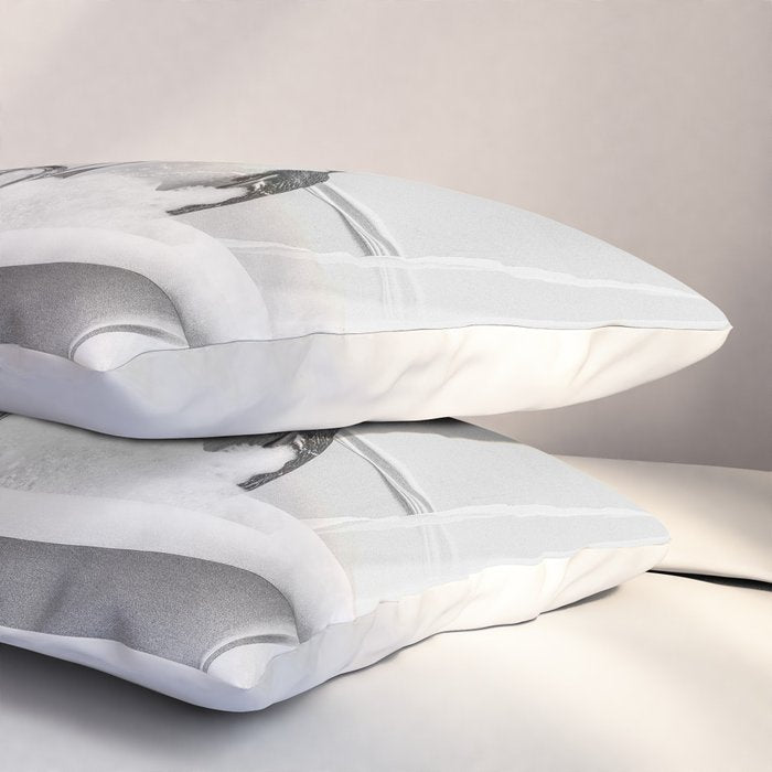 Penguin Taking a Bath Pillow Sham Gallery Image 3