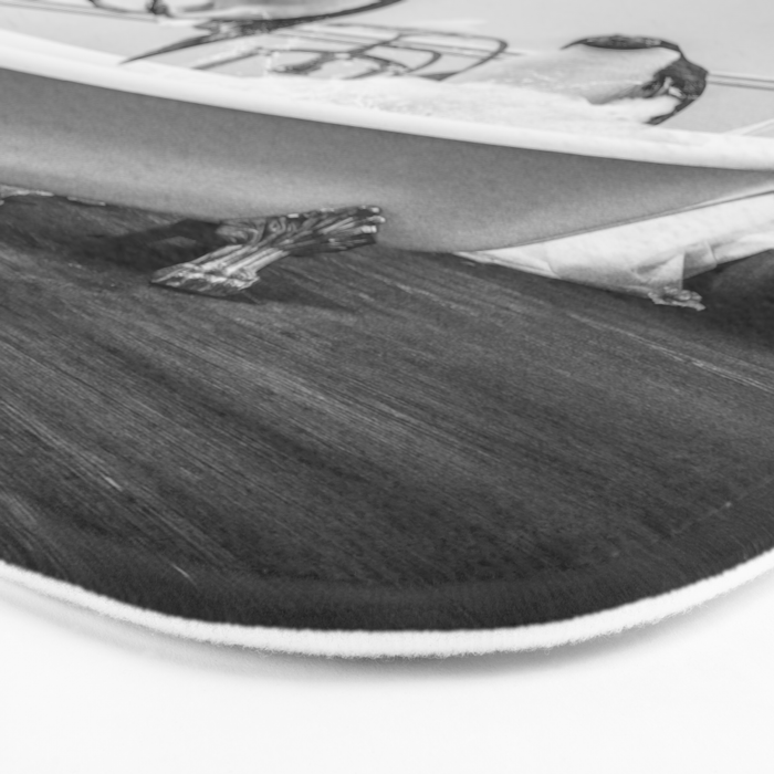 Penguin Taking a Bath Bath Mat Gallery Image 3