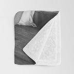 Penguin Taking a Bath Throw Blanket Gallery Image 3