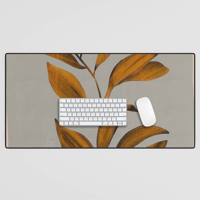 Abstract Art /Minimal Plant 78 Desk Mat Gallery Image 1