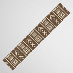Tribal Coffee Liqueur Pattern Table Runner Gallery Image 3
