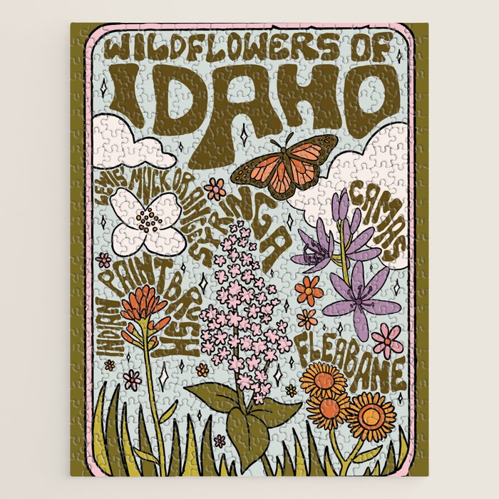 Idaho Wildflowers Jigsaw Puzzle Gallery Image 1