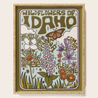 Idaho Wildflowers Serving Tray Gallery Image 1