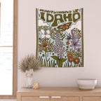 Idaho Wildflowers Wall Tapestry Gallery Image 2