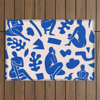 Henri Matisse The Blue Nude Cut Outs Art Pattern Outdoor Rug Gallery Image 1