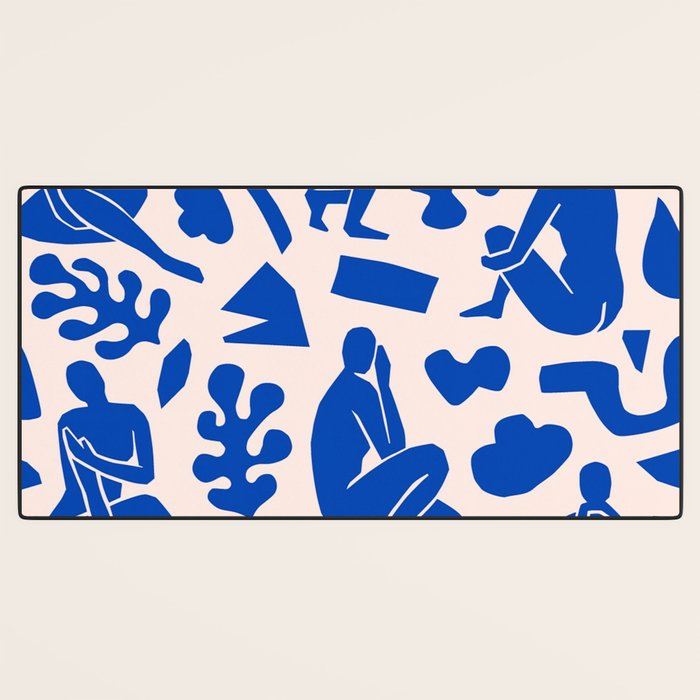 Henri Matisse The Blue Nude Cut Outs Art Pattern Desk Mat Gallery Image 3