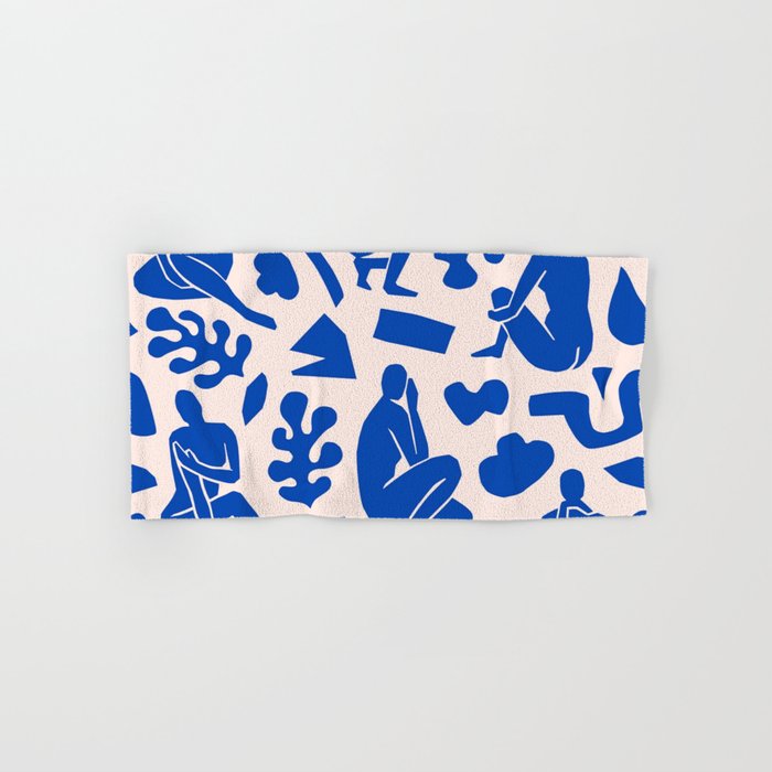 Henri Matisse The Blue Nude Cut Outs Art Pattern Bath Towel Gallery Image 1