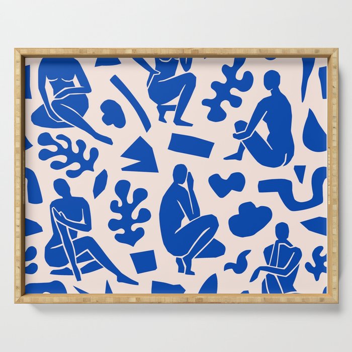 Henri Matisse The Blue Nude Cut Outs Art Pattern Serving Tray Gallery Image 1