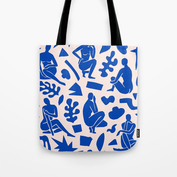Henri Matisse The Blue Nude Cut Outs Art Pattern Tote Bag Gallery Image 1