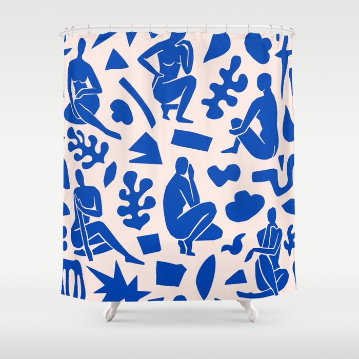 Henri Matisse The Blue Nude Cut Outs Art Pattern Shower Curtain Gallery Image 1