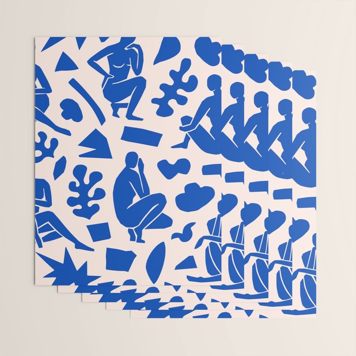 Henri Matisse The Blue Nude Cut Outs Art Pattern Wrapping Paper Gallery Image 3