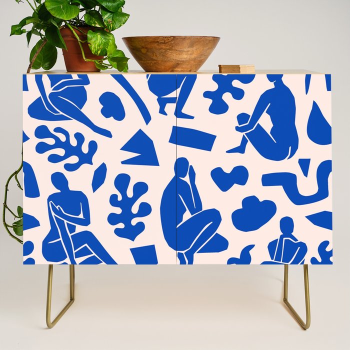 Henri Matisse The Blue Nude Cut Outs Art Pattern Credenza Gallery Image 1