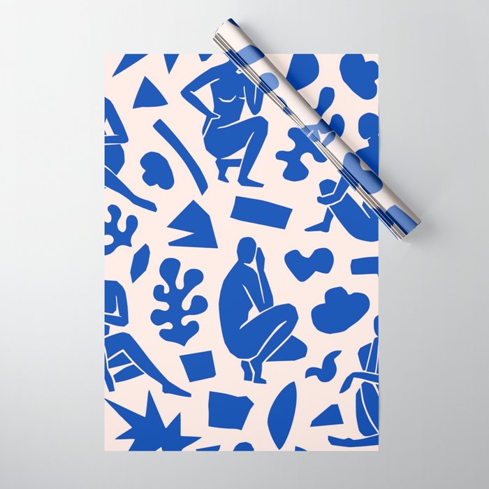 Henri Matisse The Blue Nude Cut Outs Art Pattern Wrapping Paper Gallery Image 1