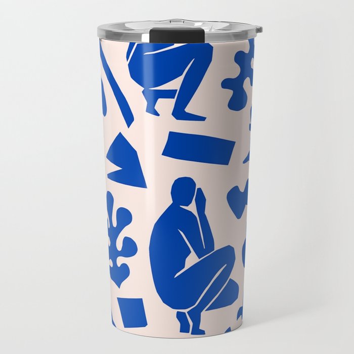 Henri Matisse The Blue Nude Cut Outs Art Pattern Travel Mug Gallery Image 1