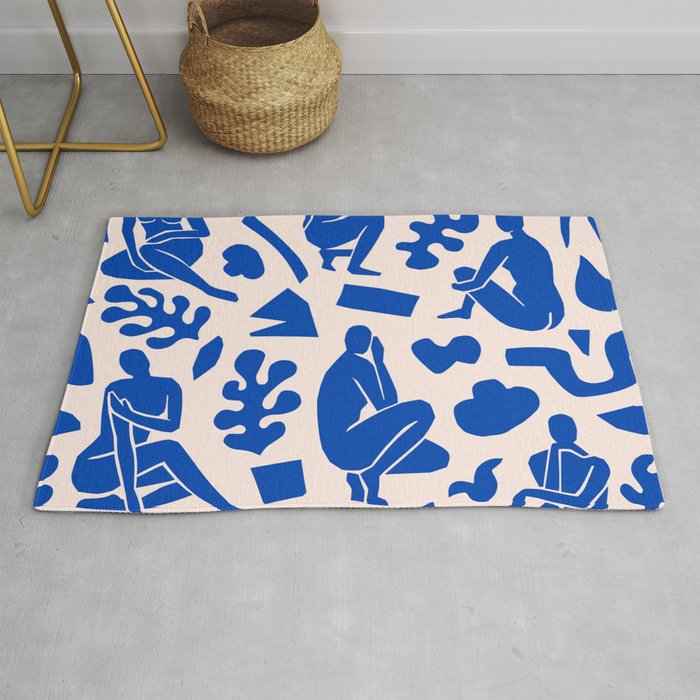 Henri Matisse The Blue Nude Cut Outs Art Pattern Rug Gallery Image 1