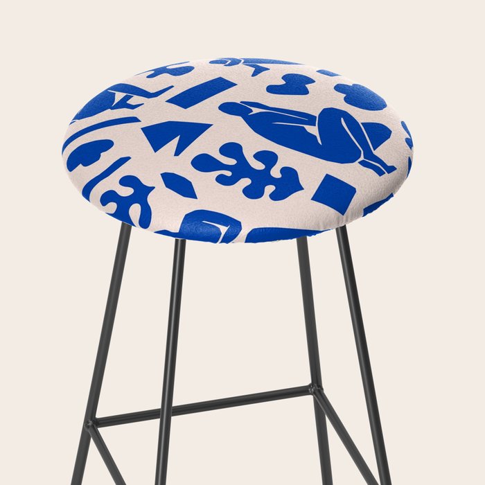 Henri Matisse The Blue Nude Cut Outs Art Pattern Stool Gallery Image 2