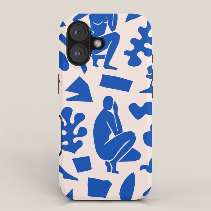 Henri Matisse The Blue Nude Cut Outs Art Pattern iPhone Case Gallery Image 1