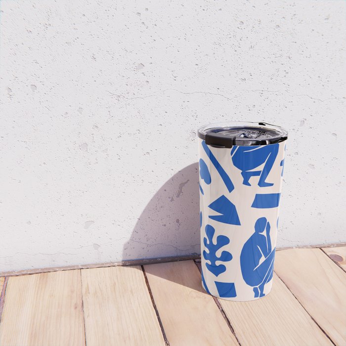 Henri Matisse The Blue Nude Cut Outs Art Pattern Travel Mug Gallery Image 4