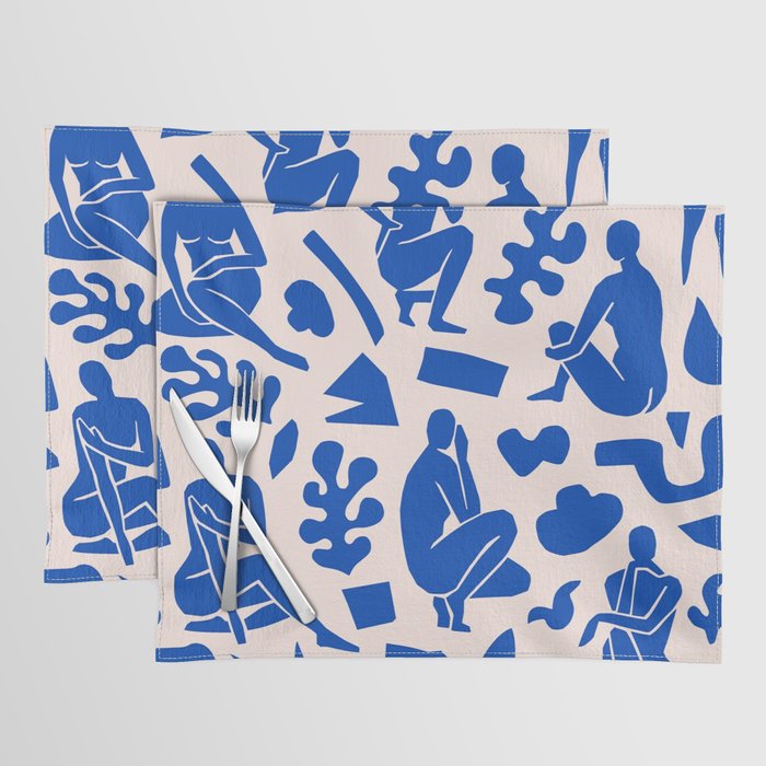 Henri Matisse The Blue Nude Cut Outs Art Pattern Placemat Gallery Image 1