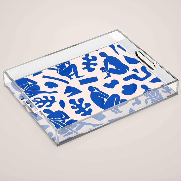 Henri Matisse The Blue Nude Cut Outs Art Pattern Acrylic Tray Gallery Image 1