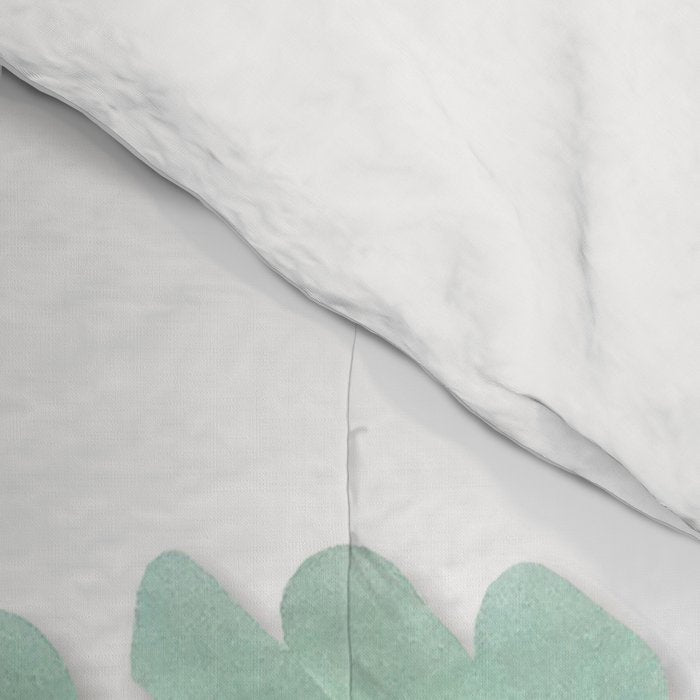 Love -  Sea Glass Heart A Unique Birthday & Fatherâs Day Gift Comforter Gallery Image 4