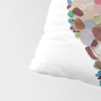 Love -  Sea Glass Heart A Unique Birthday & Fatherâs Day Gift Pillow Sham Gallery Image 4