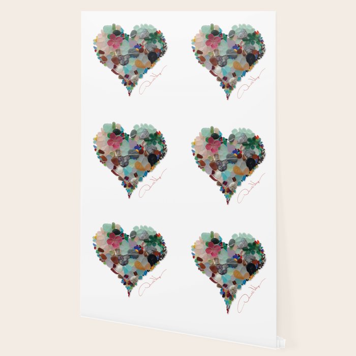 Love -  Sea Glass Heart A Unique Birthday & Fatherâs Day Gift Wallpaper Gallery Image 2