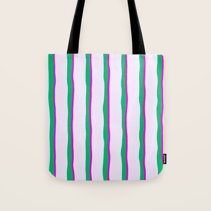 Jolly Stripes Tote Bag Gallery Image 1