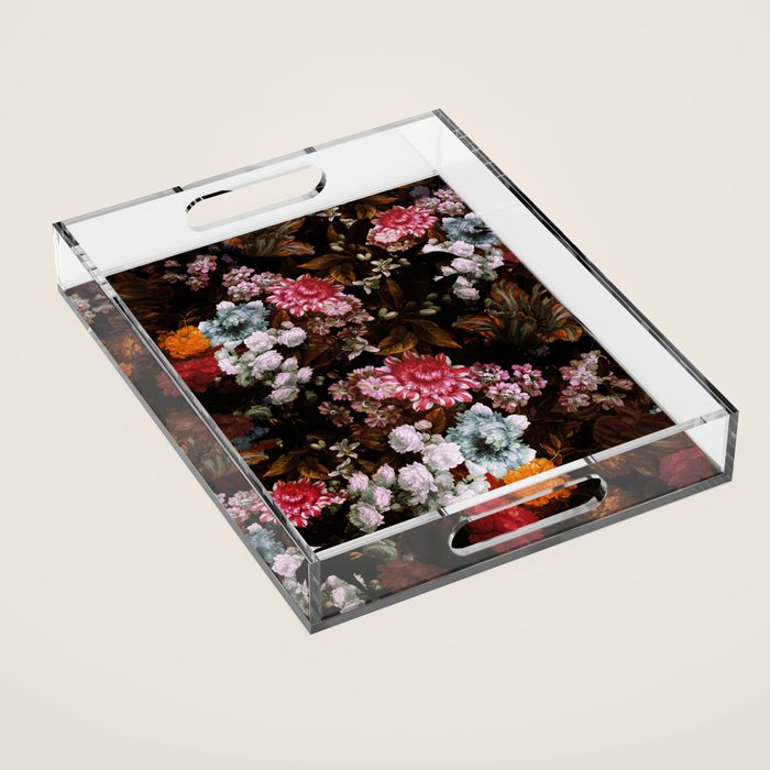 Moonlight Garden III Acrylic Tray Gallery Image 1