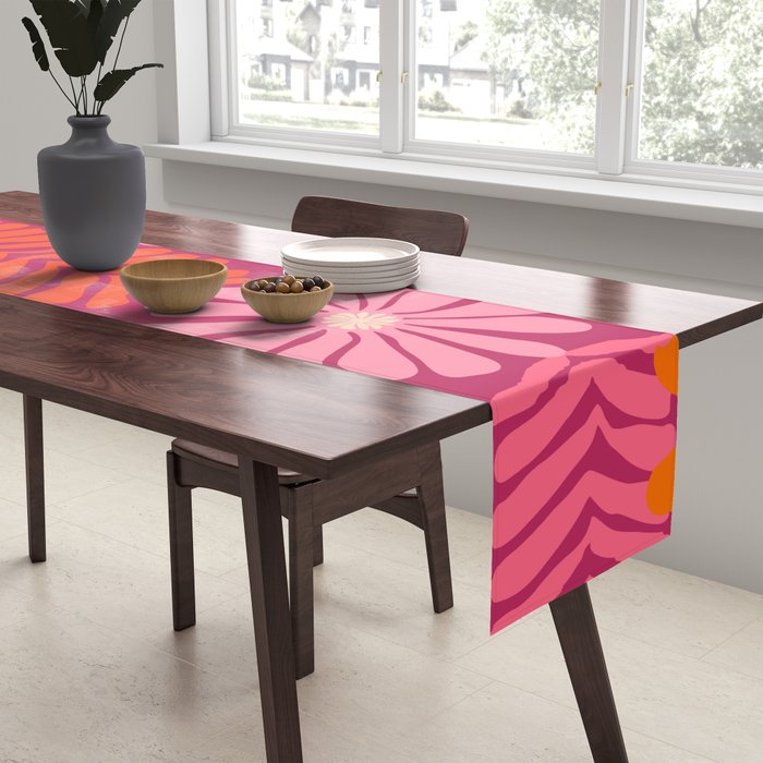 Secret Kisses Floral Design Table Runner Gallery Image 2