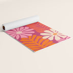 Secret Kisses Floral Design Yoga Mat Gallery Image 2