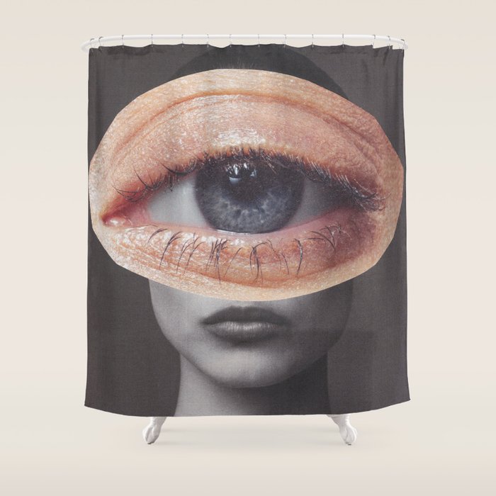 Passport Photo Shower Curtain Gallery Image 1
