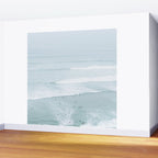 Tiny Surfers from the Sky, Lima, Peru Wall Mural Gallery Image 2